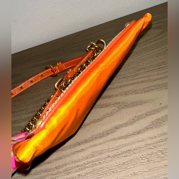 *SOLD* Prada Bandoliera Tessuto Oro Crossbody Bag W/ COA - Picture 15 of 17